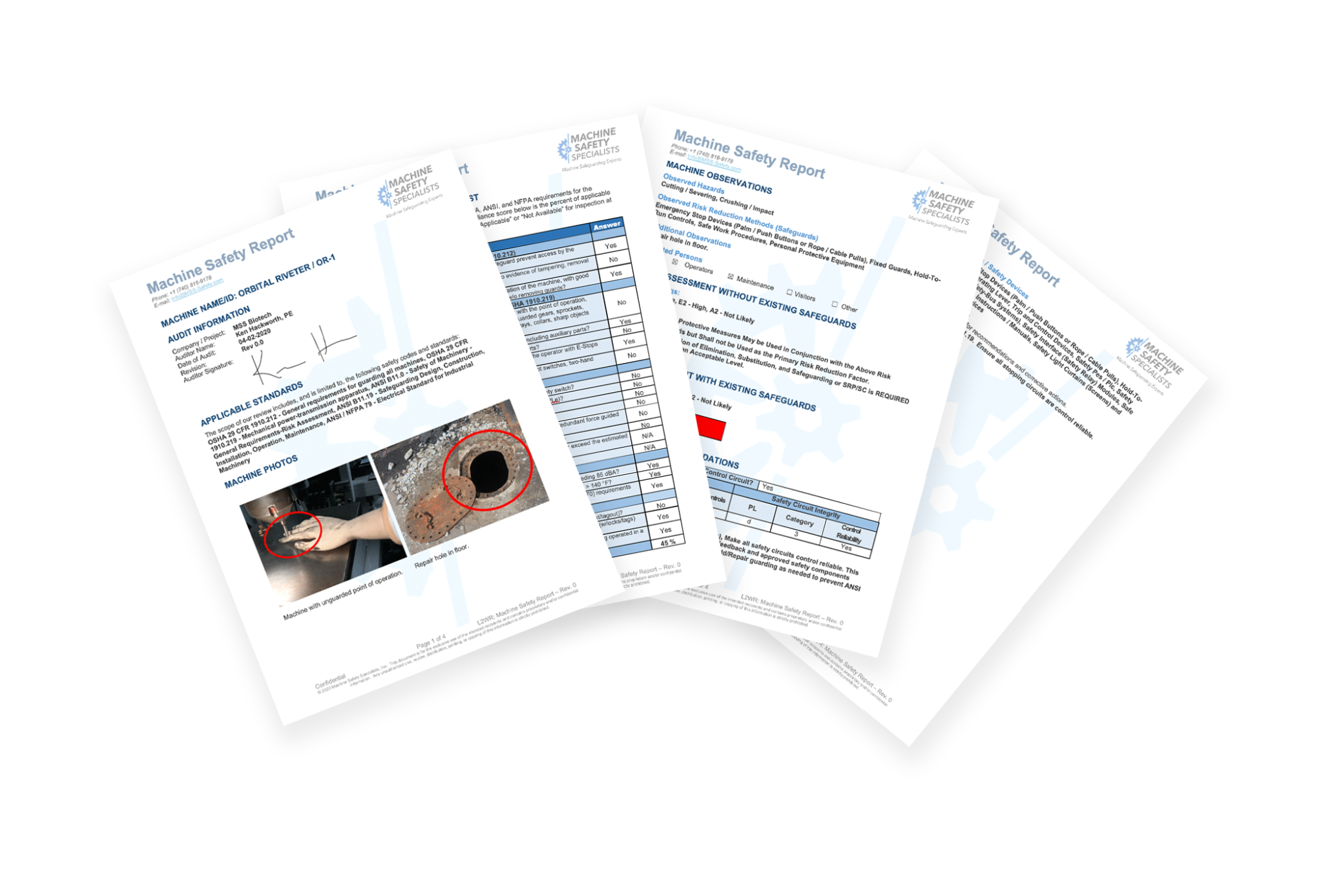 Safety Audit Software Machine Safety Specialists