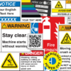 Industrial Robot Sign and Label Kit - Large Cell - Image 2